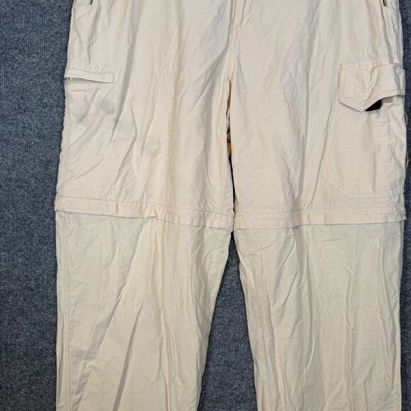 Simms Pants Mens XL Beige Convertible Chino Fishing Hiking Gorpcore Lightweight - Picture 5 of 15